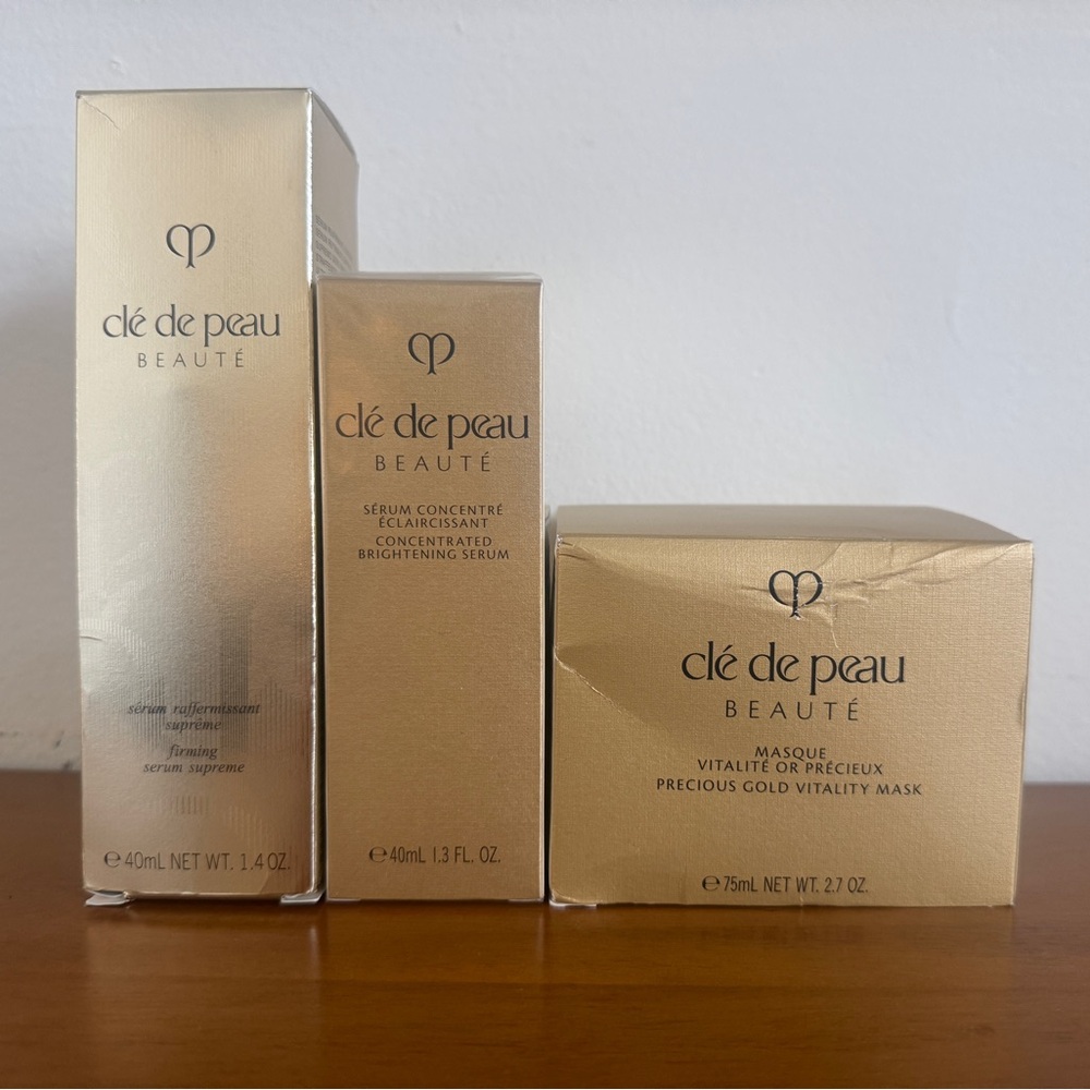 Clé de Peau Beauté - Gold Skincare Set - New in box